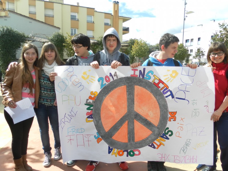 Minut per la pau - Denip 2014